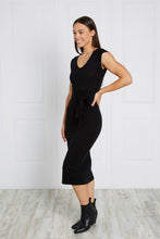 Load image into Gallery viewer, Black Knit Dress
