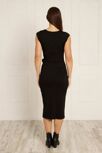 Black Knit Dress