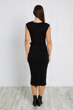 Load image into Gallery viewer, Black Knit Dress