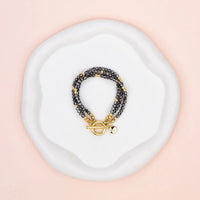 Quartz 3 Strand Bracelet Three Choices