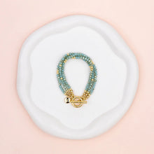 Load image into Gallery viewer, Quartz 3 Strand Bracelet Three Choices