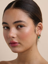 Load image into Gallery viewer, Airin Stone Earrings-Green