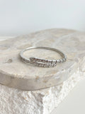 Seren Diamante Bangle - Silver
