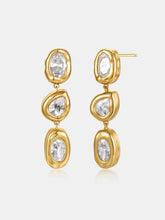 Load image into Gallery viewer, Cascade Crystal Earrings