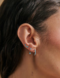 Cerulean Silver Stacker set Earrings