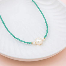 Load image into Gallery viewer, Turquoise Fine Beds with Fresh water Pearl