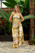 Load image into Gallery viewer, Limone Maxi Dress Italian Courtyard