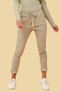 Stretch Pant with side Strip