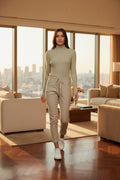 Stretch Pant with side Strip