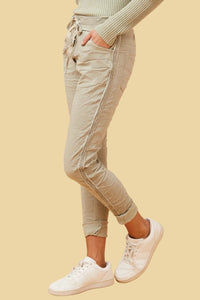 Stretch Pant with side Strip