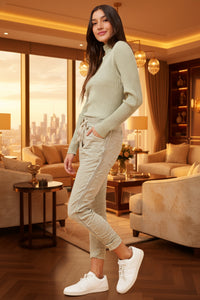 Stretch Pant with side Strip