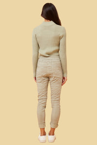 Stretch Pant with side Strip