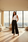 Wide Leg Pant - Black