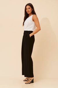 Wide Leg Pant - Black