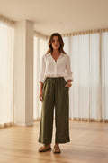 Long Linen-mix Pants