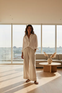 Oversized Linen Shirt