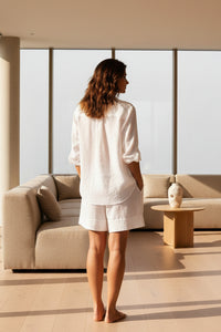 Oversized Linen Shirt