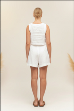 Load image into Gallery viewer, White Linen Short