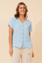 Load image into Gallery viewer, Linen short sleeve Top