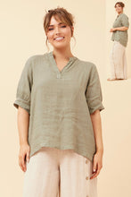 Load image into Gallery viewer, Khaki Linen Shirt