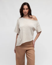 Load image into Gallery viewer, Asymmetric Knit Top