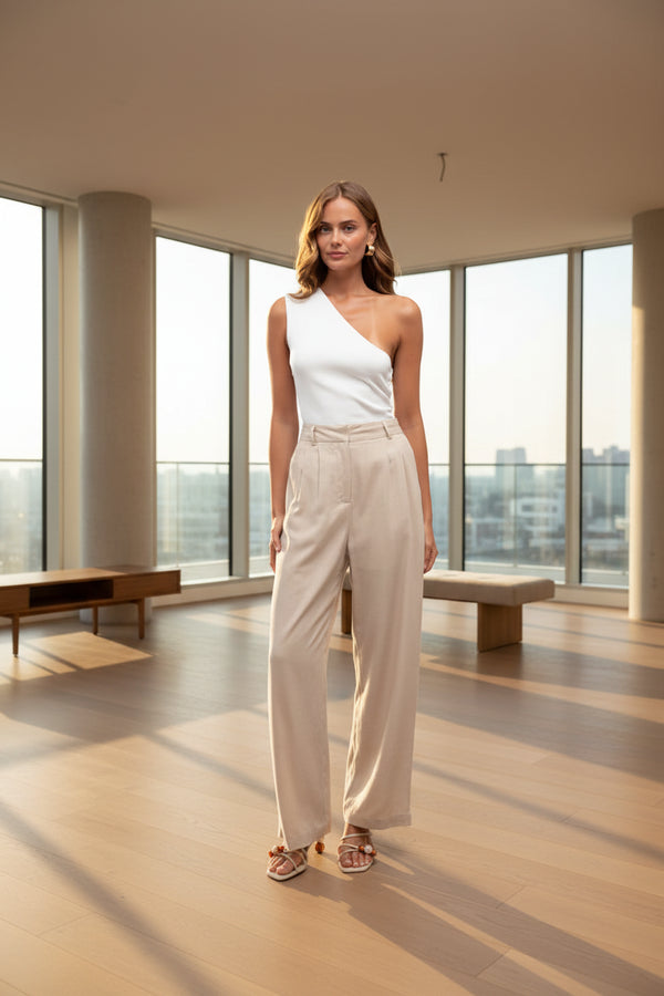 Contrast Stripe Pant