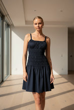 Load image into Gallery viewer, Shirred Strappy Dress