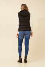 Load image into Gallery viewer, Hooded Puffer Vest