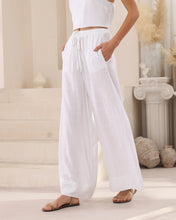 Load image into Gallery viewer, Wide Leg Linen Pant
