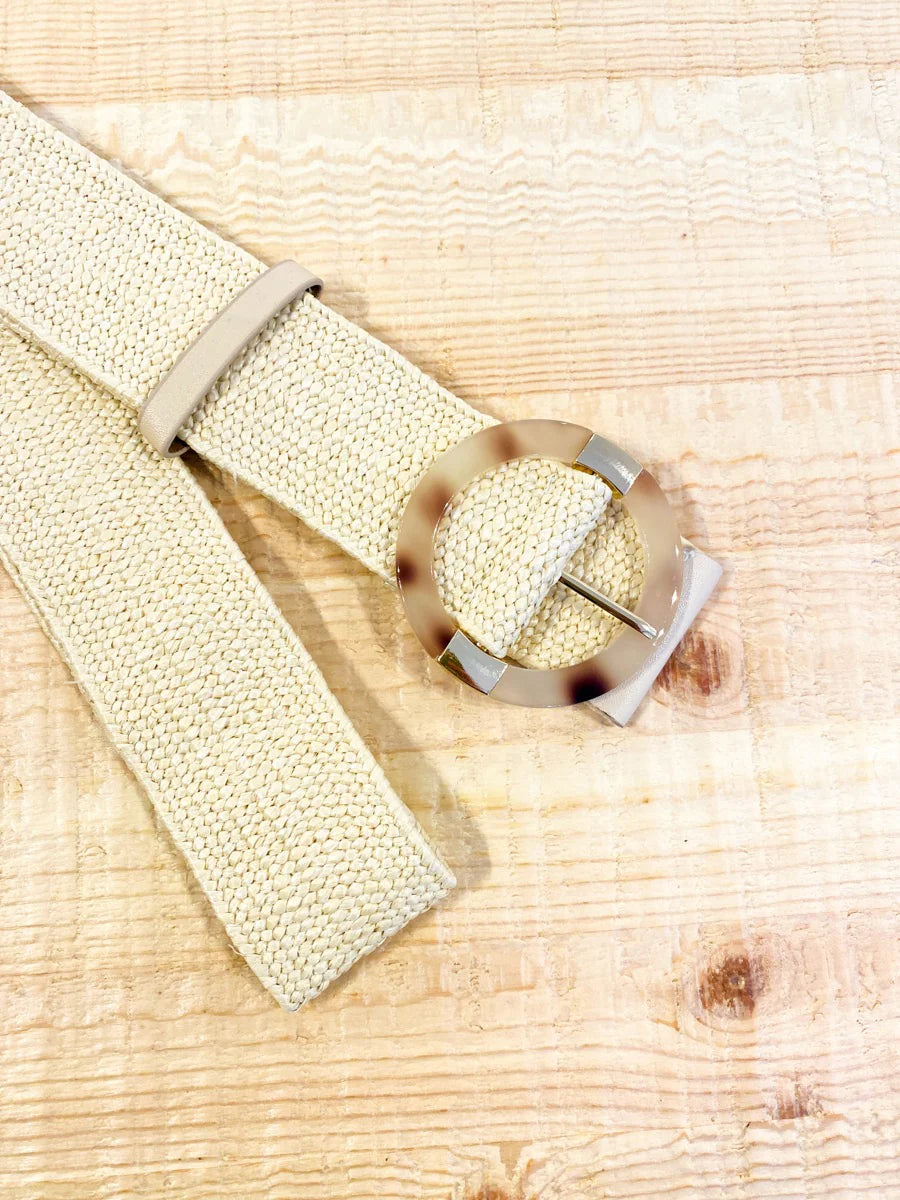Round Buckle Belt