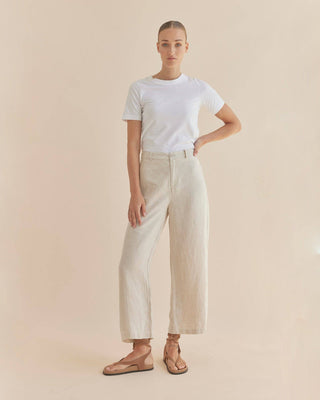 Barossa Linen Pant - Natural: Natural / 16