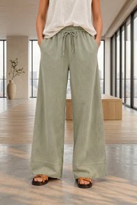 Linen Blend Pants