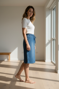 Drawstring Skirt