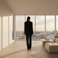 Single Buttoned Black Blazer